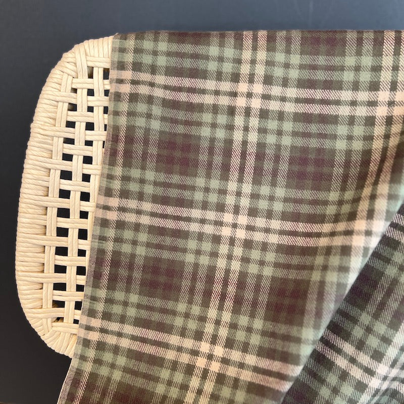 Marcus Fabrics - Cotton Flannel - Primo Plaid - Spice Mix - Green