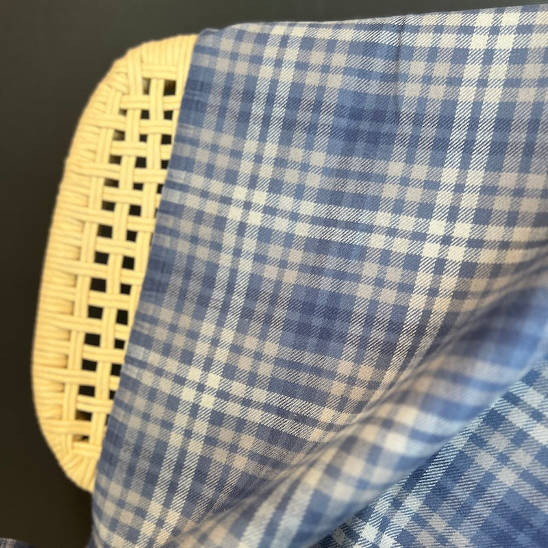 Marcus Fabrics - Cotton Flannel - Primo Plaid - Cool Blues - Blue