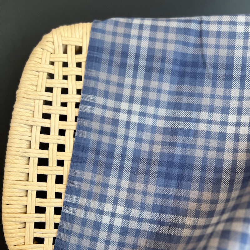Marcus Fabrics - Cotton Flannel - Primo Plaid - Cool Blues - Blue