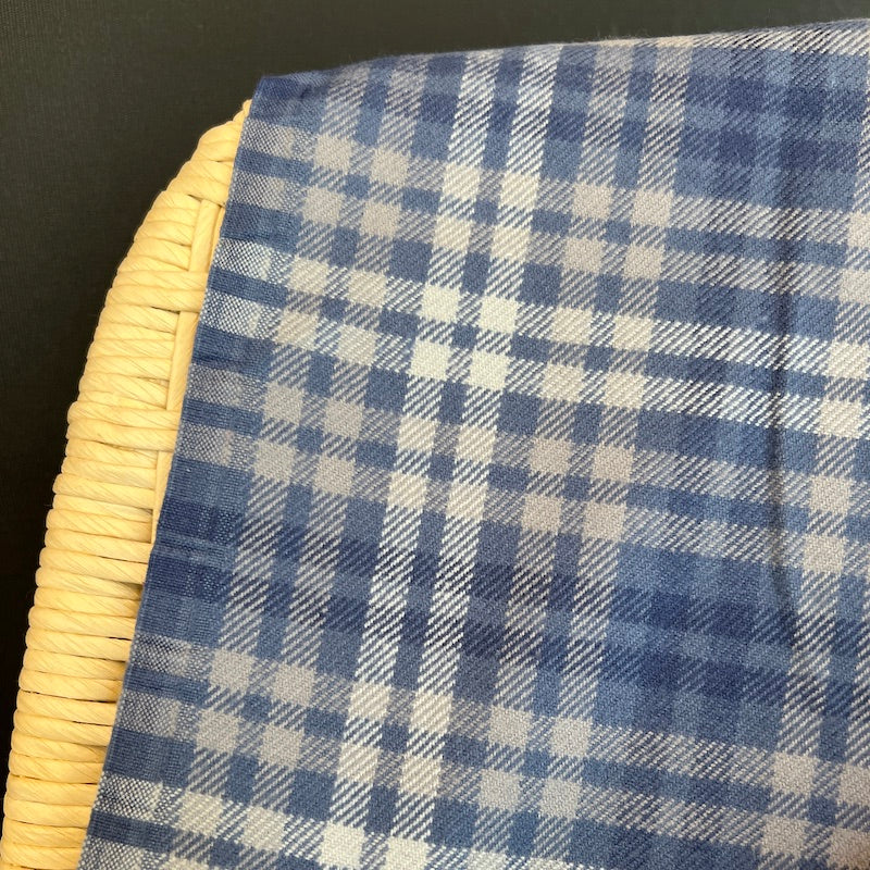 Marcus Fabrics - Cotton Flannel - Primo Plaid - Cool Blues - Blue