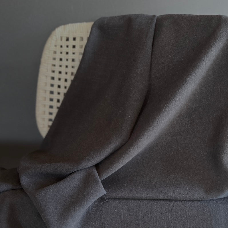 Deadstock - Linen/Rayon - Black