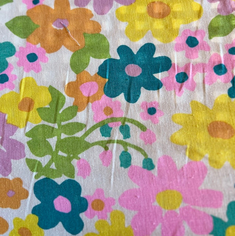 Deadstock - Printed Linen/Cotton - Multi