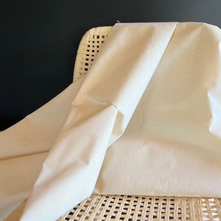 Deadstock - Heavyweight Cotton Muslin - Natural