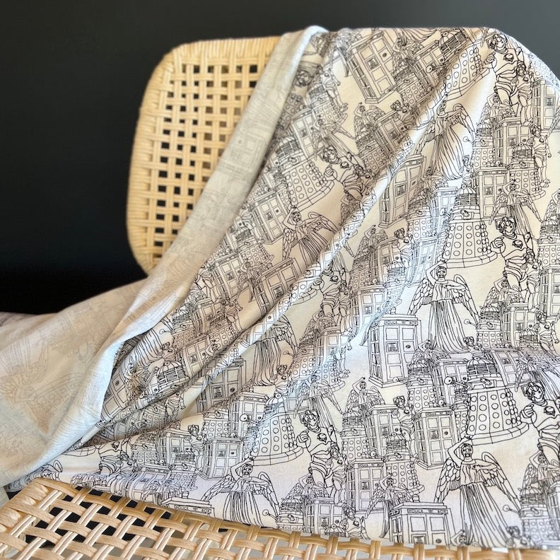 Deadstock - Cotton Jersey Print - Dr. Who