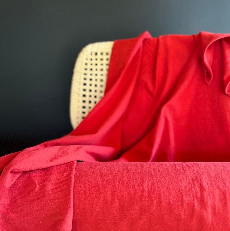 Deadstock - 100% Cotton Jersey - Red