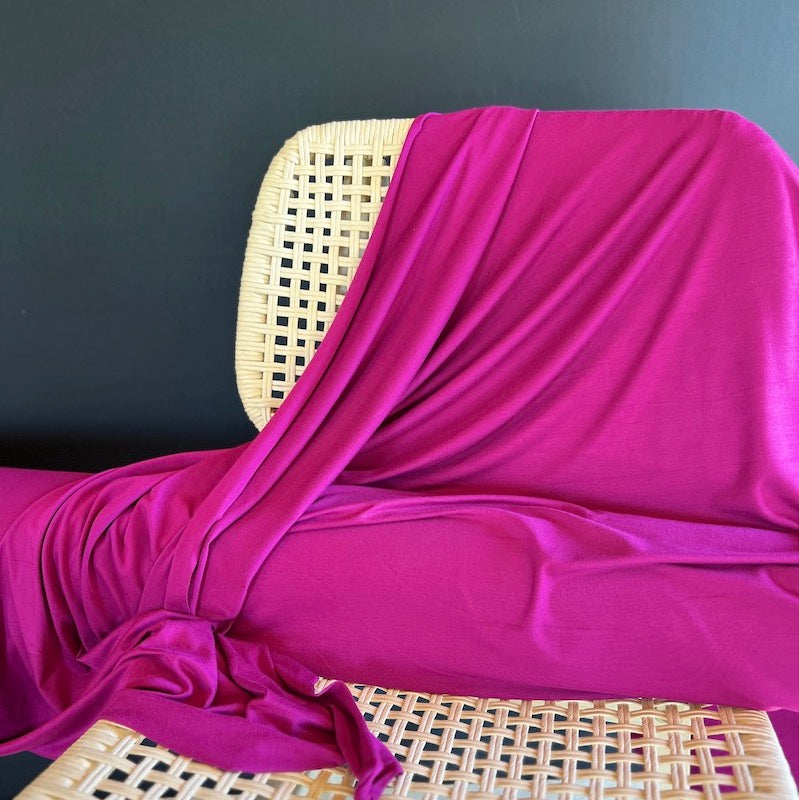 Deadstock - Bamboo Jersey - Fuchsia