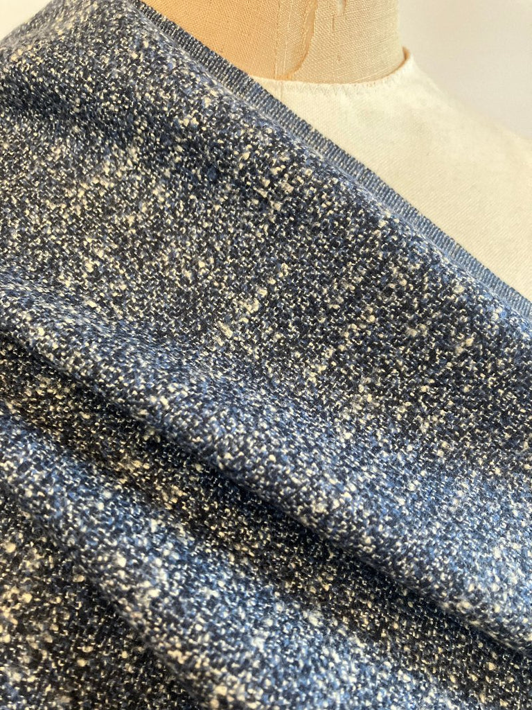 Marcus Fabrics - Flannel - Classic Tweeds - Navy