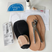 Rachel Sees Snail Shoes - Shoemaking Kit - Quilted Slides Kit