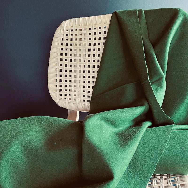 Lanacot Wools - Felted Wool - Green