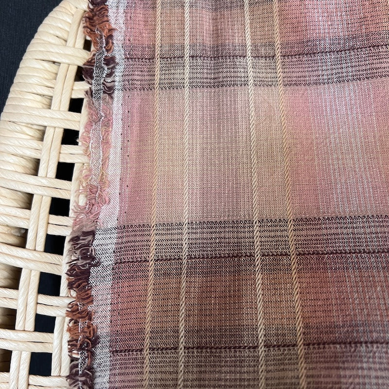 Cosmo - Cotton Dobby - Yarn-Dyed Plaid - Clay