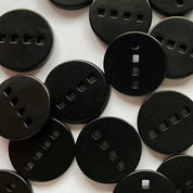 Textile Garden - Corozo Button with Four Holes - 18mm - Various Colors