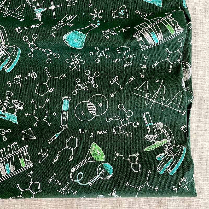 Cosmo - Cotton Oxford - Chemistry - Forest