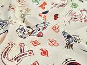Fabric Godmother - Viscose Lawn - Fortune - Ivory