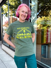 Bolt Tee - Classic Crew - Neighbors - Hemp Green