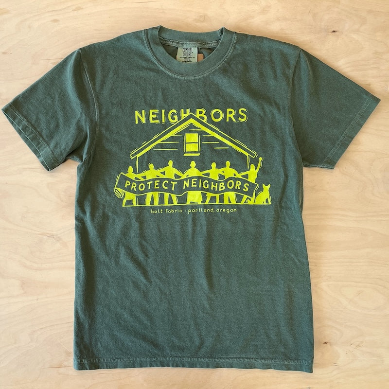 Bolt Tee - Classic Crew - Neighbors - Hemp Green