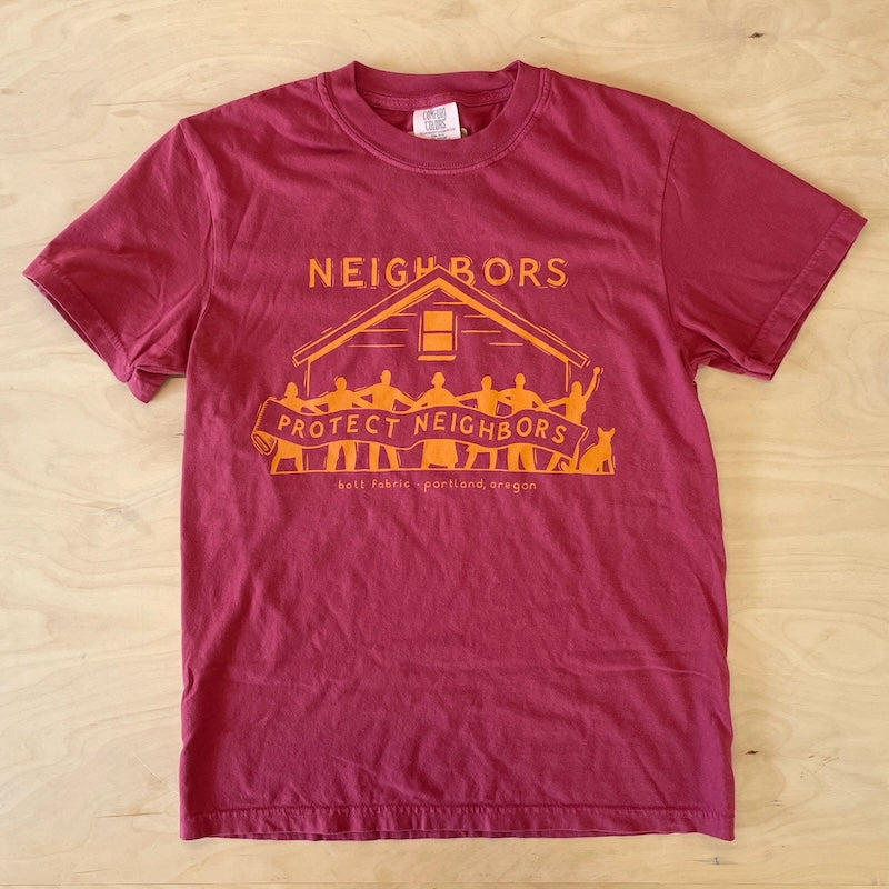Bolt Tee - Classic Crew - Neighbors - Chili