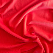 Isee Fabric - Organic Cotton Large Loop French Terry - Tomato