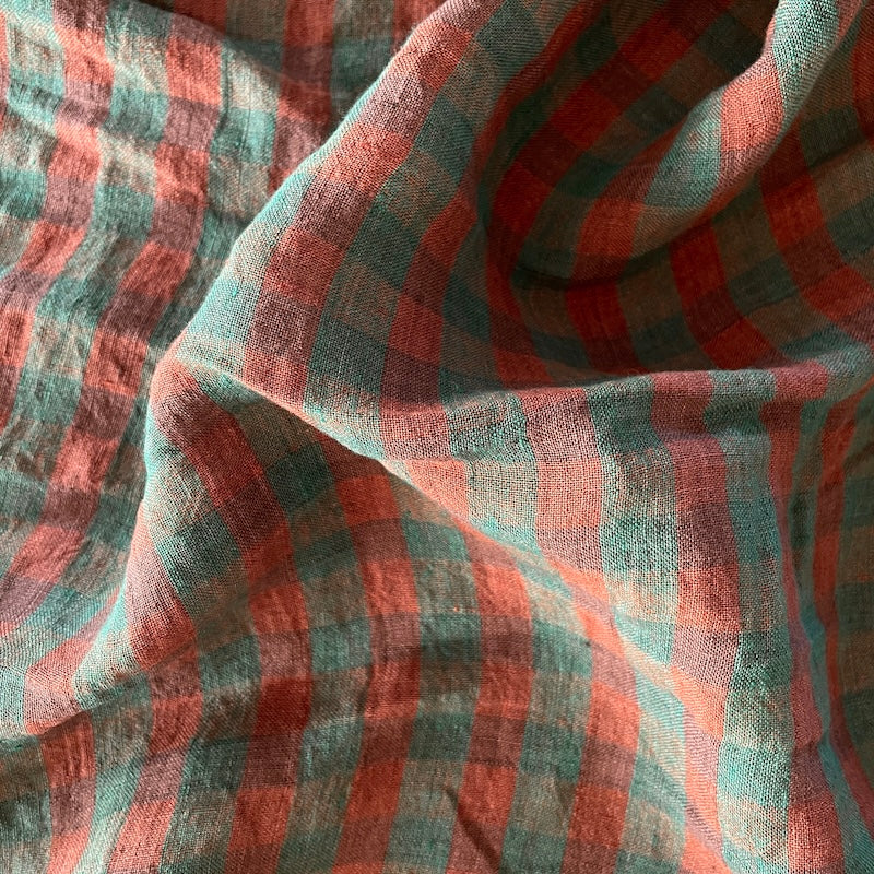 Isee Fabric - Washed Linen - Heritage Collection - Meadow Wood