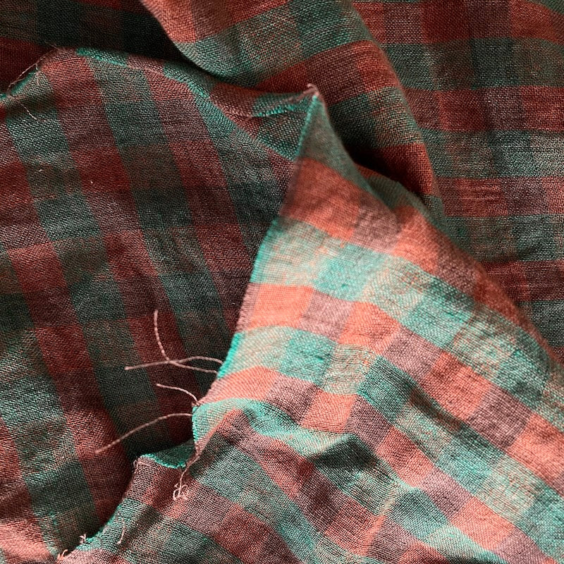 Isee Fabric - Washed Linen - Heritage Collection - Meadow Wood