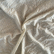 Isee Fabric - Crinkle Cotton - Soft Florals - Honey