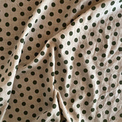 Isee Fabric - Cotton Rayon - Dot - Olive
