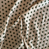 Isee Fabric - Cotton Rayon - Dot - Olive