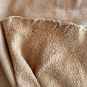 Isee Fabric - Organic Cotton Large Loop French Terry - Wheat