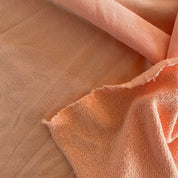 Isee Fabric - Organic Cotton Large Loop French Terry - Grapefruit