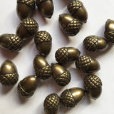 Textile Garden - Metal Buttons - 18mm - Acorn
