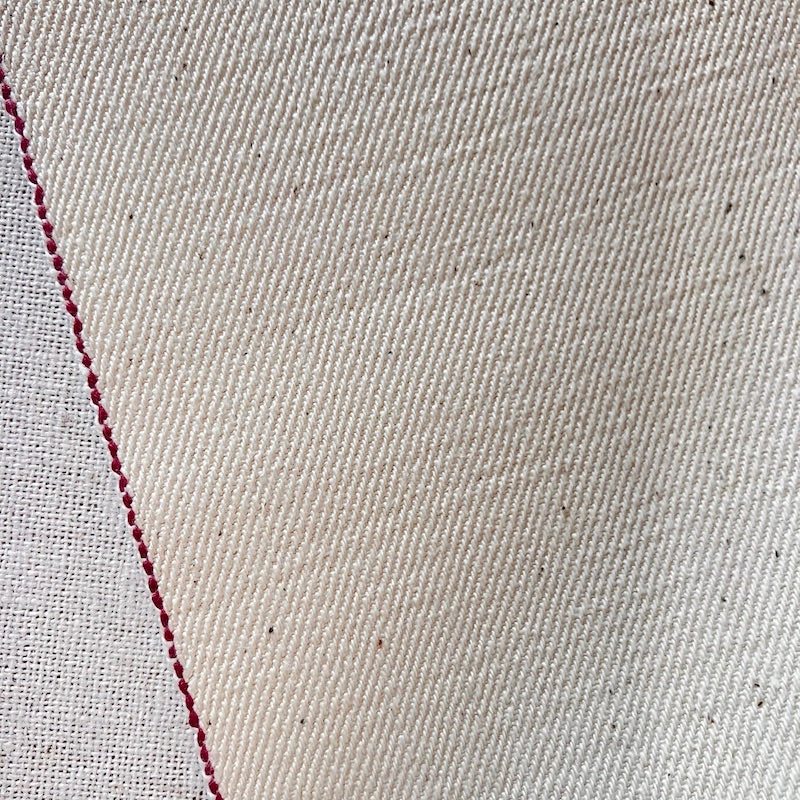 Selvedge Denim - 13 oz - Natural