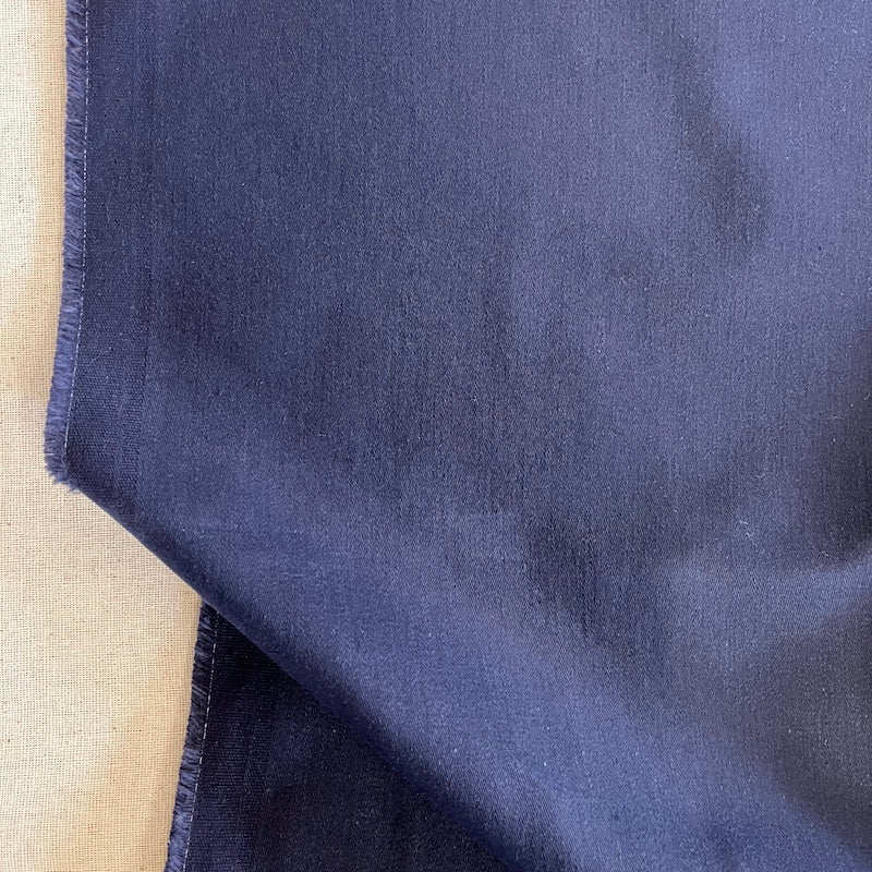 Left-Hand Twill - 8.5 oz - Organic Cotton - Deep Navy