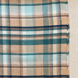 SALE-Art Gallery - Highland Flannel - Royal Plaid Twill - Horizon