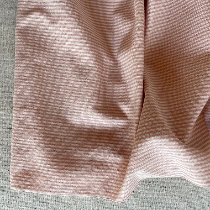 Diamond Textiles - Northern Lights - Mini Stripe - Peony Blush