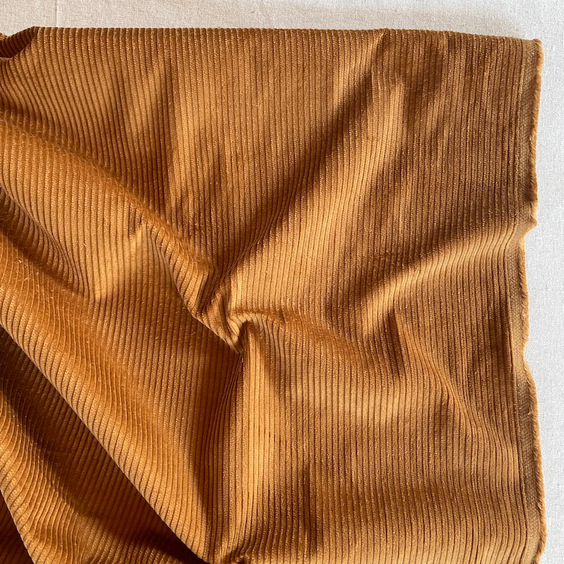 Cosmo - Wide 6 Wale Corduroy - Caramel