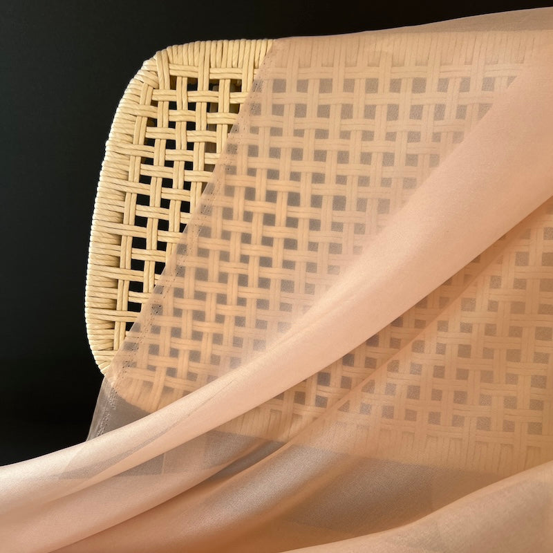 Deadstock - Silk Organza - Peach