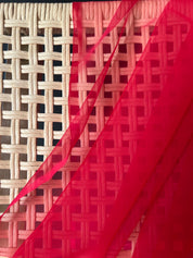 Deadstock - Silk Chiffon - Red