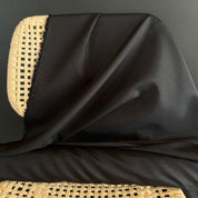 Deadstock - Rayon-Poly Slub - Black