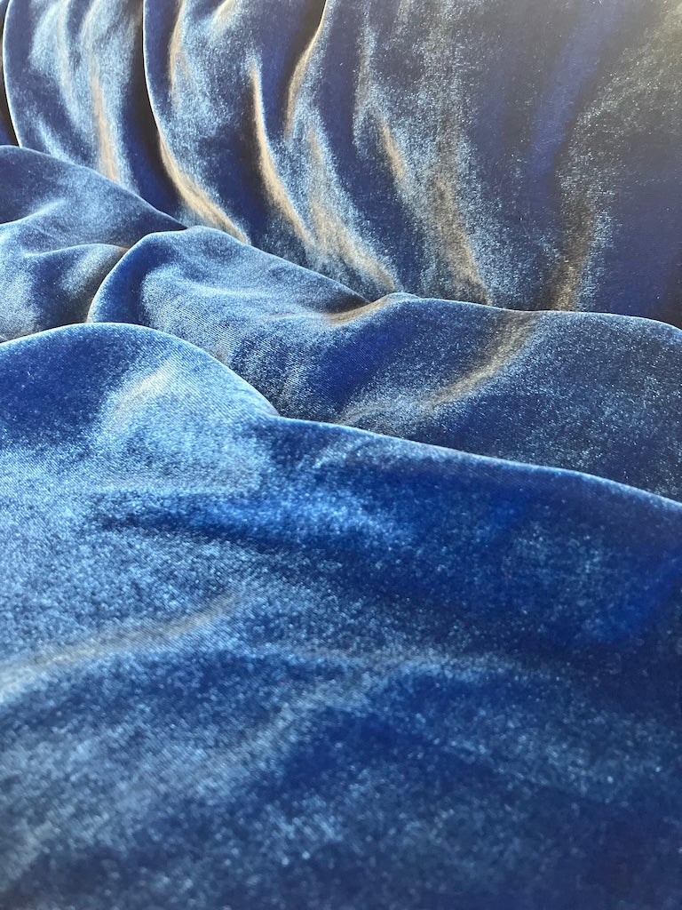 Velvet - Rayon Silk Blend - Lapis