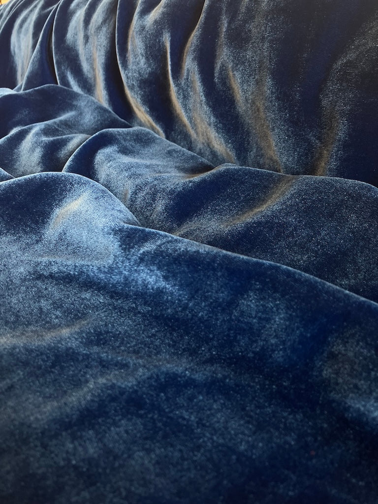 Velvet - Rayon Silk Blend - Lapis