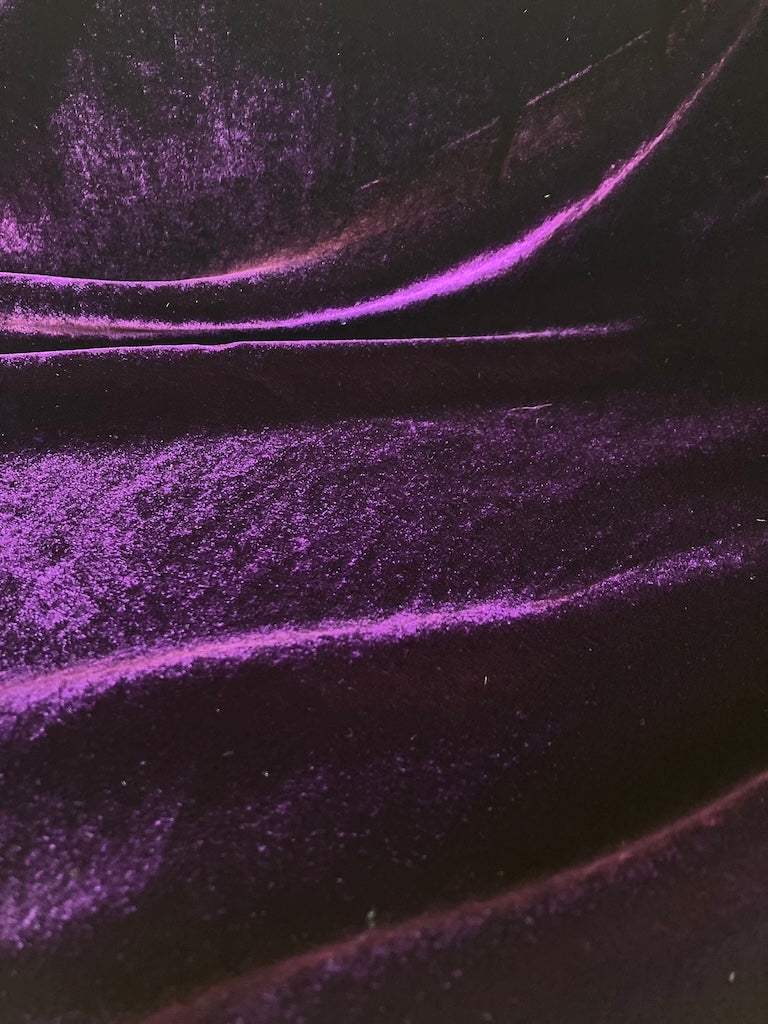 Velvet - Rayon Silk Blend - Aubergine