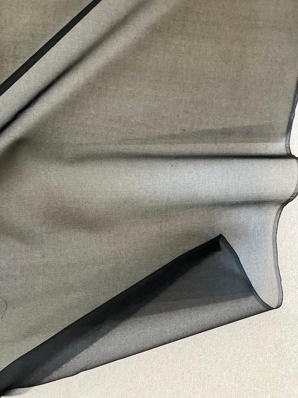 Silk Organza - Black