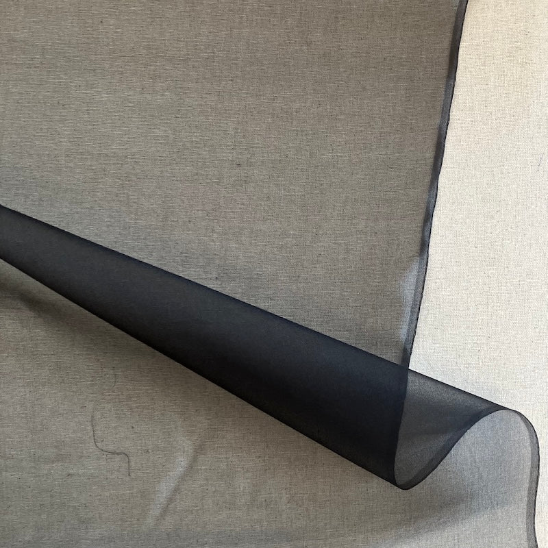 Silk Organza - Black
