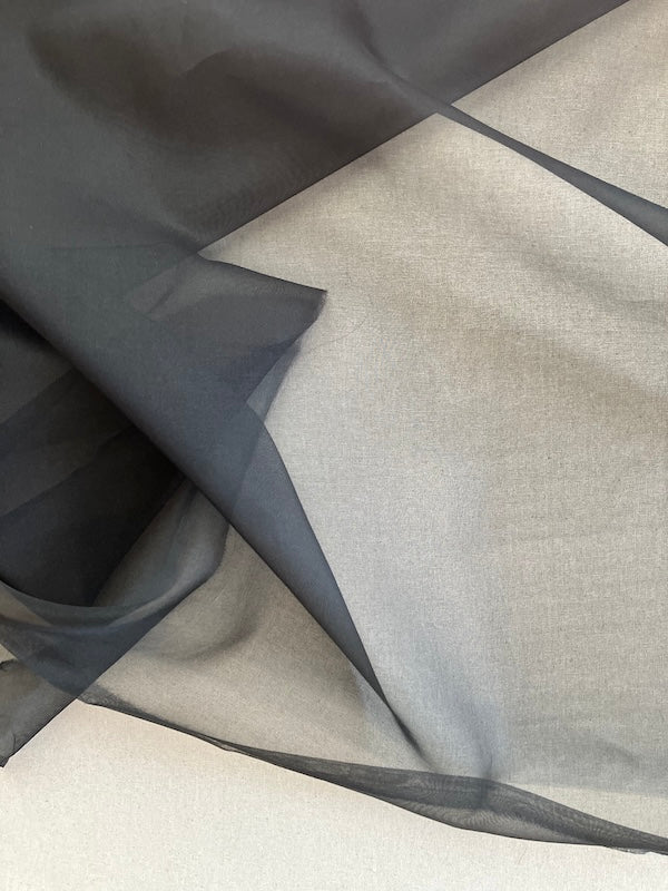 Silk Organza - Black