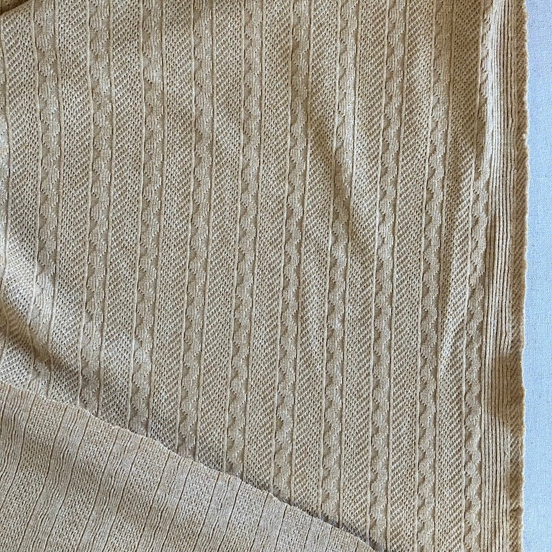 Camilla Sweater Knit - Rayon Blend - Golden