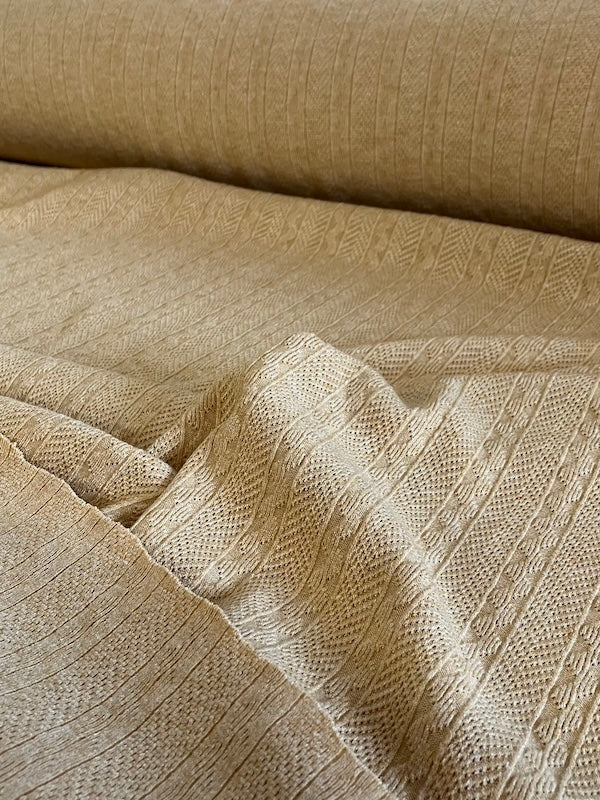 Camilla Sweater Knit - Rayon Blend - Golden