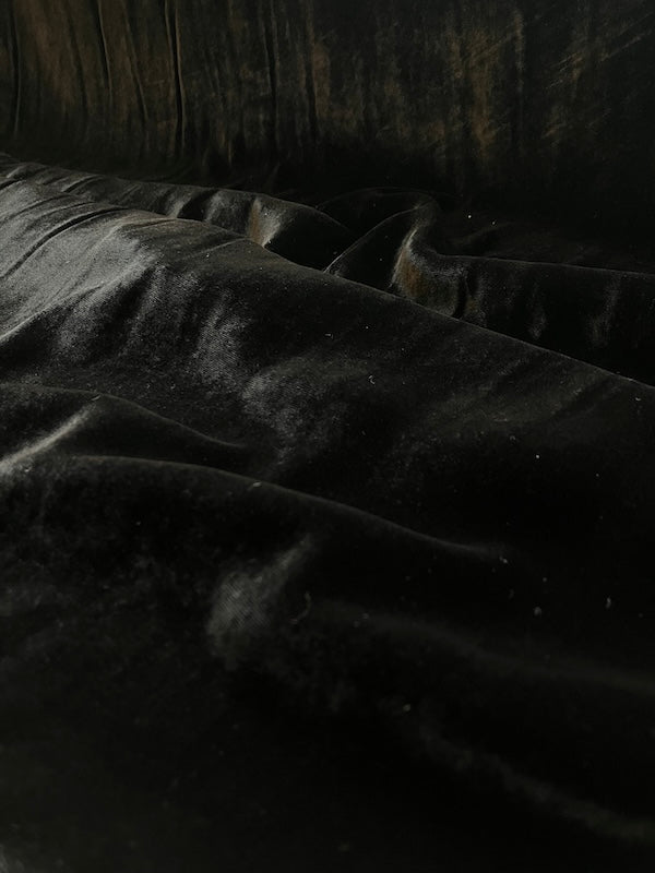 Velvet - Rayon Silk Blend - Black