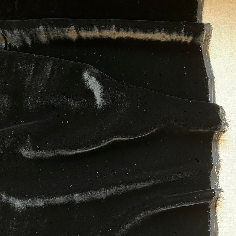 Velvet - Rayon Silk Blend - Black
