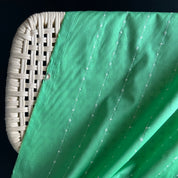 Hokkoh - Embroidered Cotton - Spring Green with White