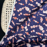 Kokka - Cotton Lawn - Sweets - Navy