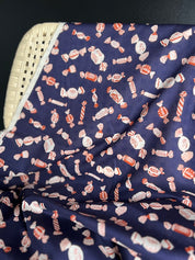 Kokka - Cotton Lawn - Sweets - Navy